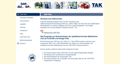 Desktop Screenshot of gapplus.de